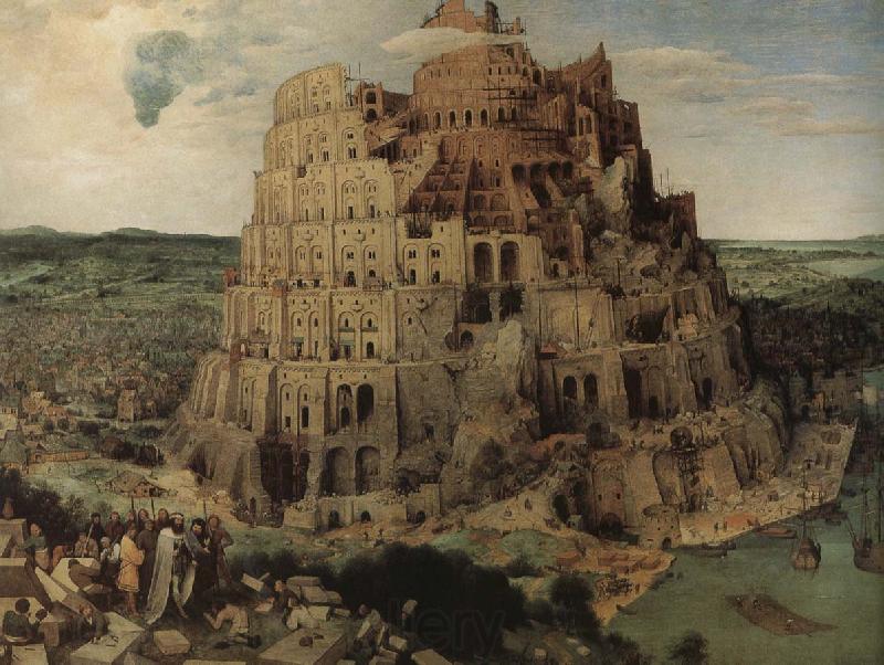 Pieter Bruegel Babel France oil painting art